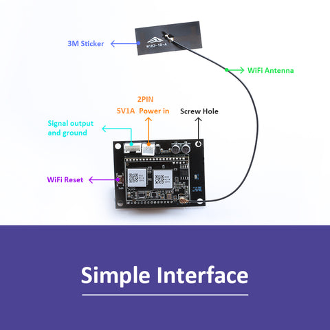 Image of Up2Stream WiFi Audio Receiver Module DLNA AIRPLAY analog output